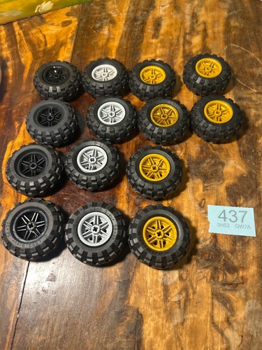 14x lego technic wheels - lego,