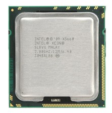 Intel SLBV6 Xeon X5660 6-Core 2.80GHz 6.40GT/s QPI 12MB L3 LGA1366 Processor