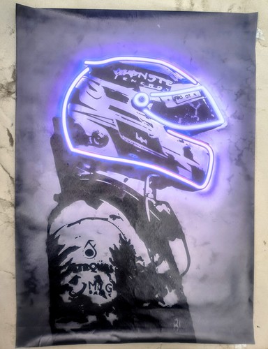 Lewis hamilton art canvas - lewis,