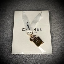 Chanel - Bottle Logo Charm - Gold Tone - Christmas Limited Edition - Collectible