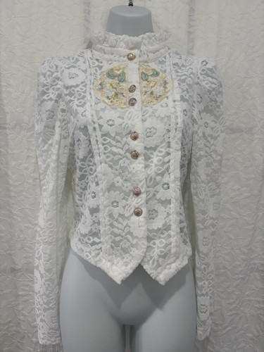 White lace victorian - victorian, style