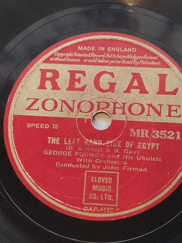 George formby left hand - left, side