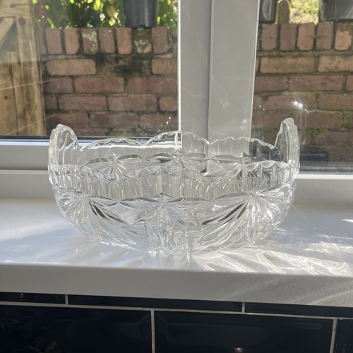 Vintage large heavy clear - vintage,