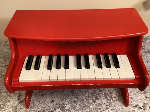 Schoenhut mini red keys - mini,