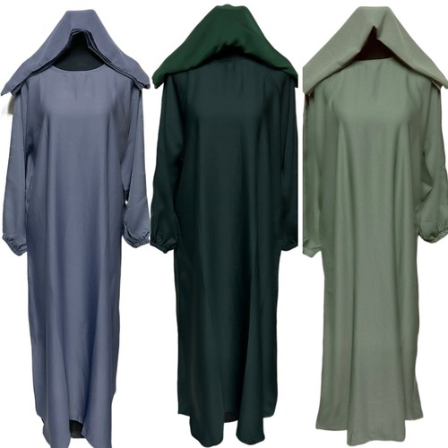 Simple plain nida - simple, abaya