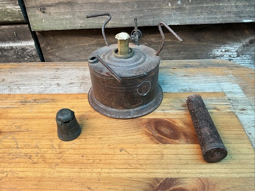 Vintage antique paraffin - antique,