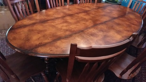 Custom oval dining table - oval,