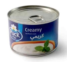 Puck Sterilized Cream قشطة بوك – 170g Cans – 4x, 6x, 12x Packs – Pure & Natural