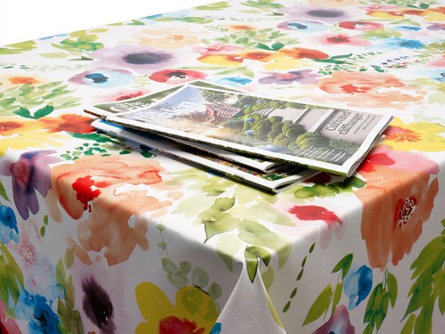 Wipe clean tablecloth pvc - clean,
