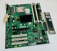 Nvidia 650i Ultra EVGA Socket 775 (LGA775) DDR2 3 x PCI, ATX Motherboard & I/O