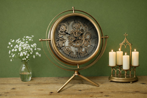 Elegant freestanding clock - freestanding,