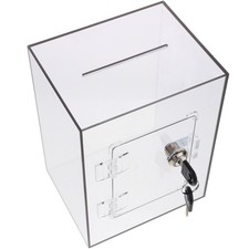 Lockable money tin donation - lockable,