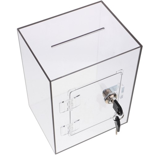Lockable money tin donation - lockable,