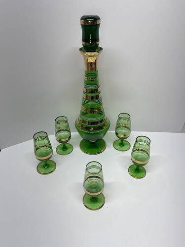 Vintage bohemian glass hand - vintage,