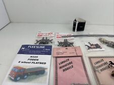 N gauge lorry kits ,figures,buffer stops ect job lot 