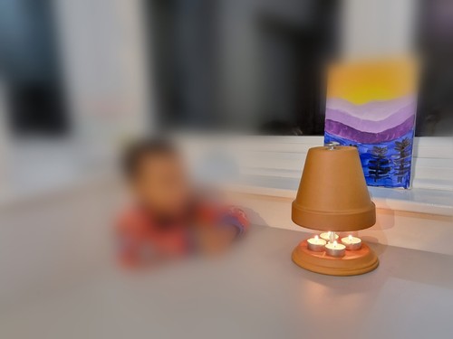 Tealight terracotta heater - tealight,