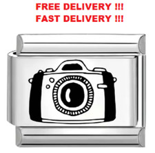 charm camera, photo, fit for nomination bracelet style