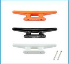 1 pcs Nylon Plastic Flat Cleat Open Base Marine Boat Yacht Deck Line Rope Tie