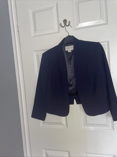 Monsoon jacket size navy - size, 12