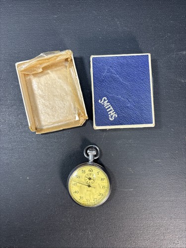 Smiths chrome pocket stopwatch - chrome,