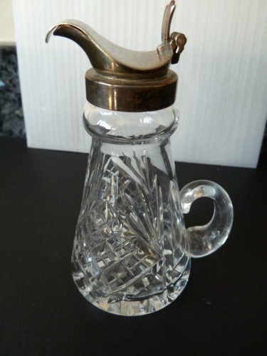 Superb cut glass silver - glass,