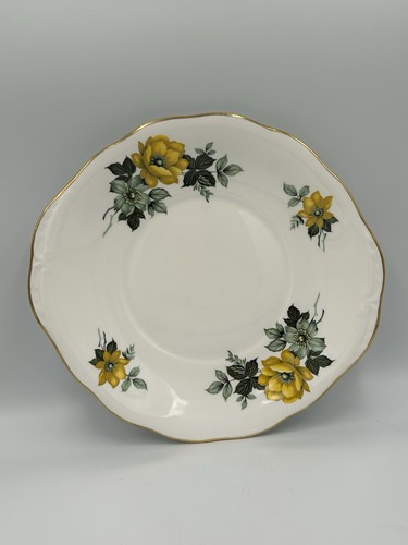 Vintage queen anne floral bone - vintage,