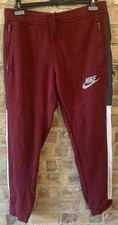 Nike Hybrid Fleece Joggers Size L W34 Expand To 44” Leg 26” Zipped Pockets