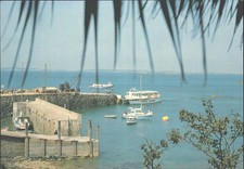 Vintage herm island harbour - herm,
