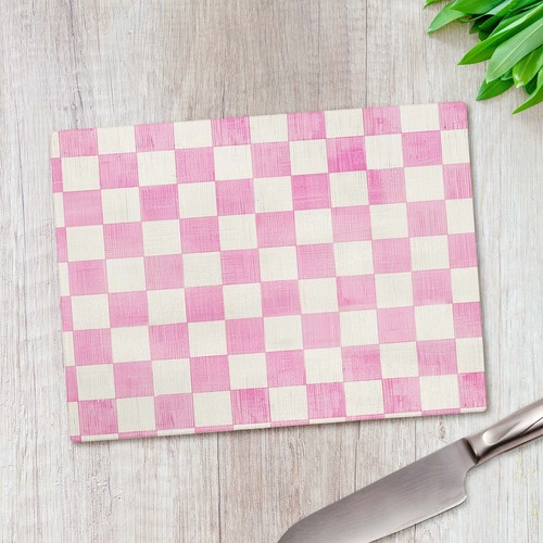 Light pink checked - pink,