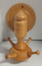 Small Sputnik Wooden Spinning