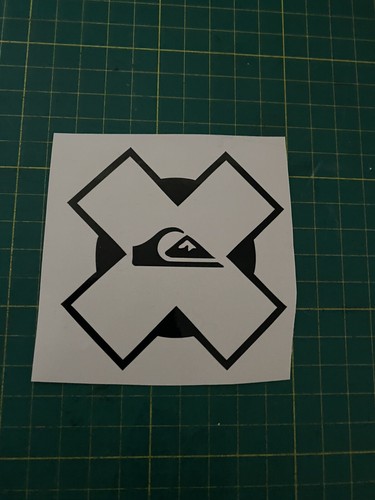 Quicksilver sticker - 1x,