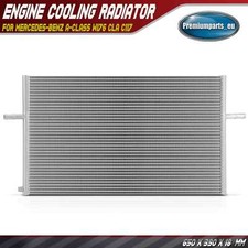 Coolant Radiator for Mercedes-Benz A-Class W176 CLA C117 X117 GLA-Class X156 New