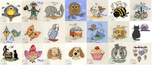 Mouseloft mini cross - mini, stitch