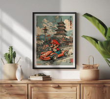 Mario Kart Japanese Style Art