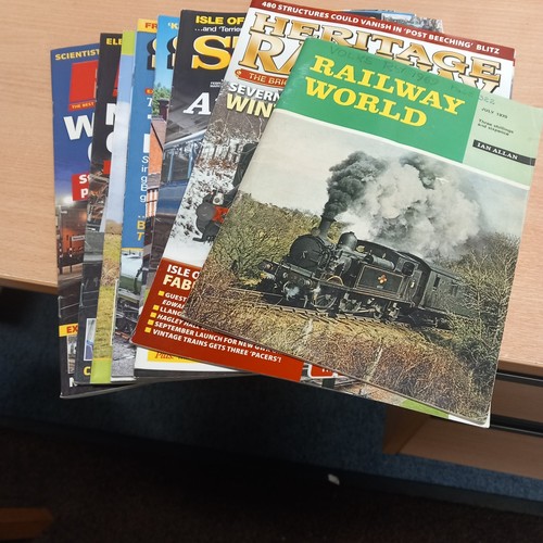 Vintage railway magazines - vintage,