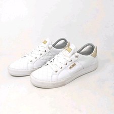 GUESS Women's LOVEN Shoes (White) Sneaker Trainer - Size: 9.5