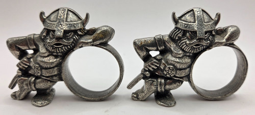 Pair vintage tinn per - pair, tinn‑per