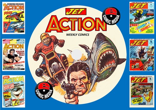 Action weekly jet comics - action, +