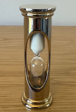 BRASS EGG TIMER HOUR GLASS
