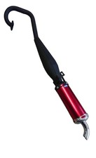 Hmparts exhaust red chrome - red,