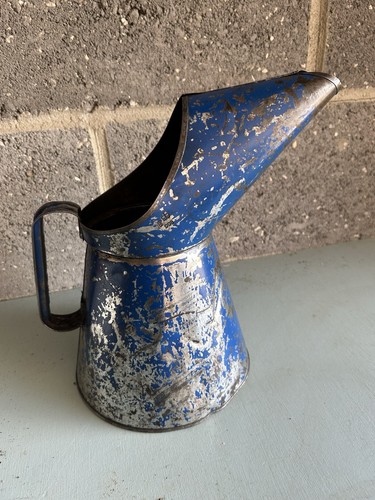 Vintage oil jug - vintage,