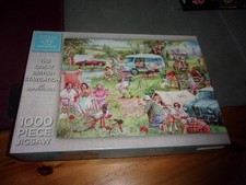GREAT BRITISH STAYCATION JIM MITCHELL  1000 PIECE WH SMITH JIGSAW PUZZLE PRELOVE
