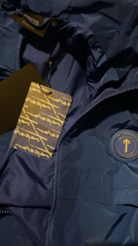 Trapstar blue irongate jacket - irongate,