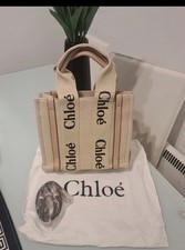 Chloé Beige Tote Bag Small