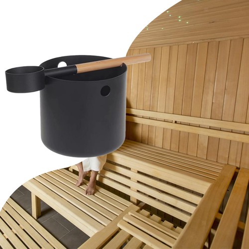 Sauna bucket and ladle set - bucket,