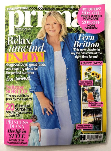Prima magazine august - prima, uk