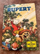 Vintage , 2 Rupert bear annuals from 1973 and 1975