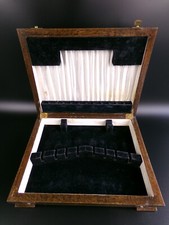 Empty Cutlery Box Canteen. Victorian. 19th Century Antique / Vintage. Wooden.