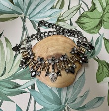 Statement Necklace/Multi-metal