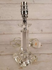 Small Glass And Chrome Table